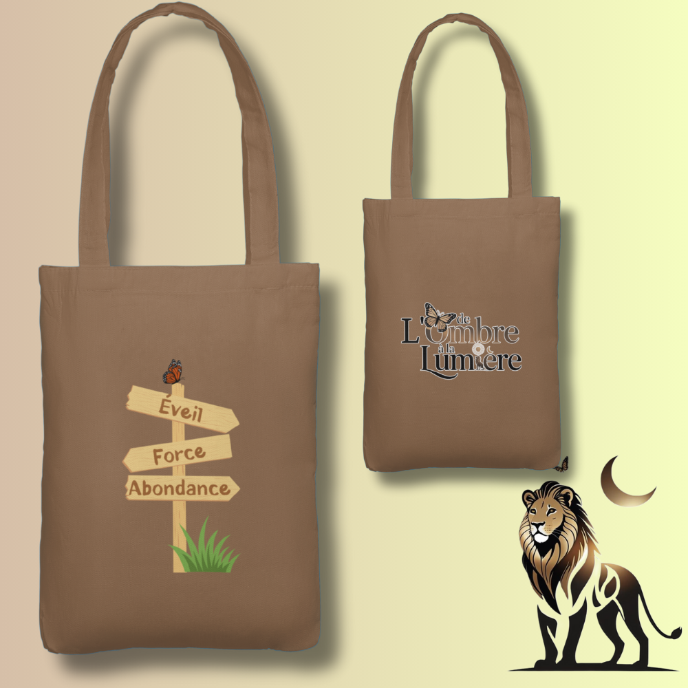 Tote Bag “Éveil – Force – Abondance”