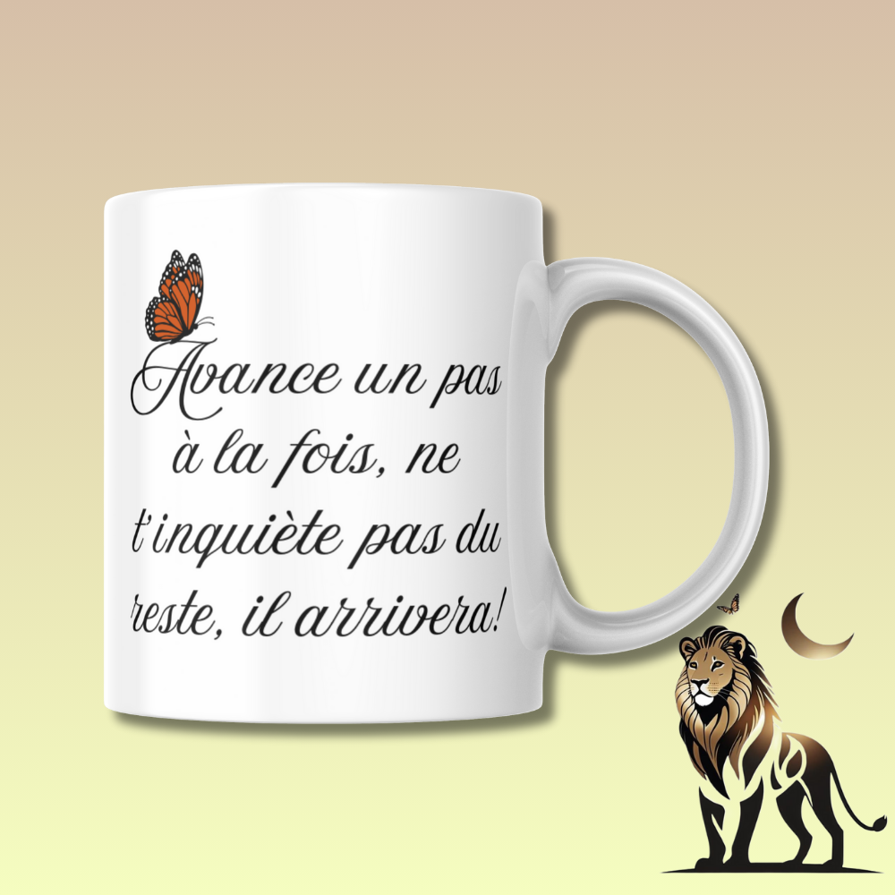 Mug “Un pas à la fois”